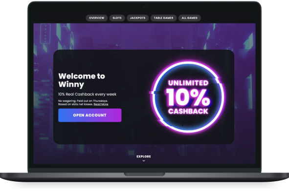 Winny Casino Desktop
